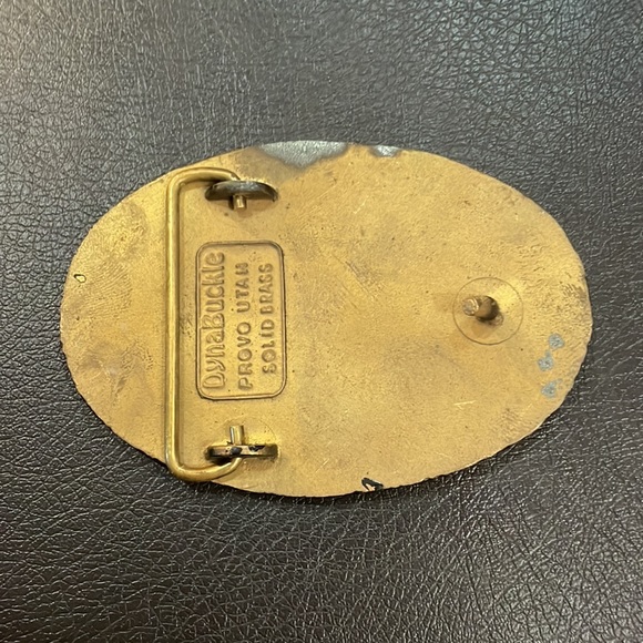 Brass Belt Buckle - Picture 2 of 2